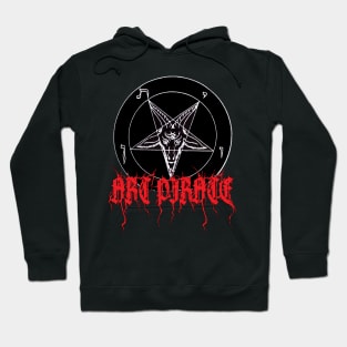 Art Pirate - Black Metal Hoodie